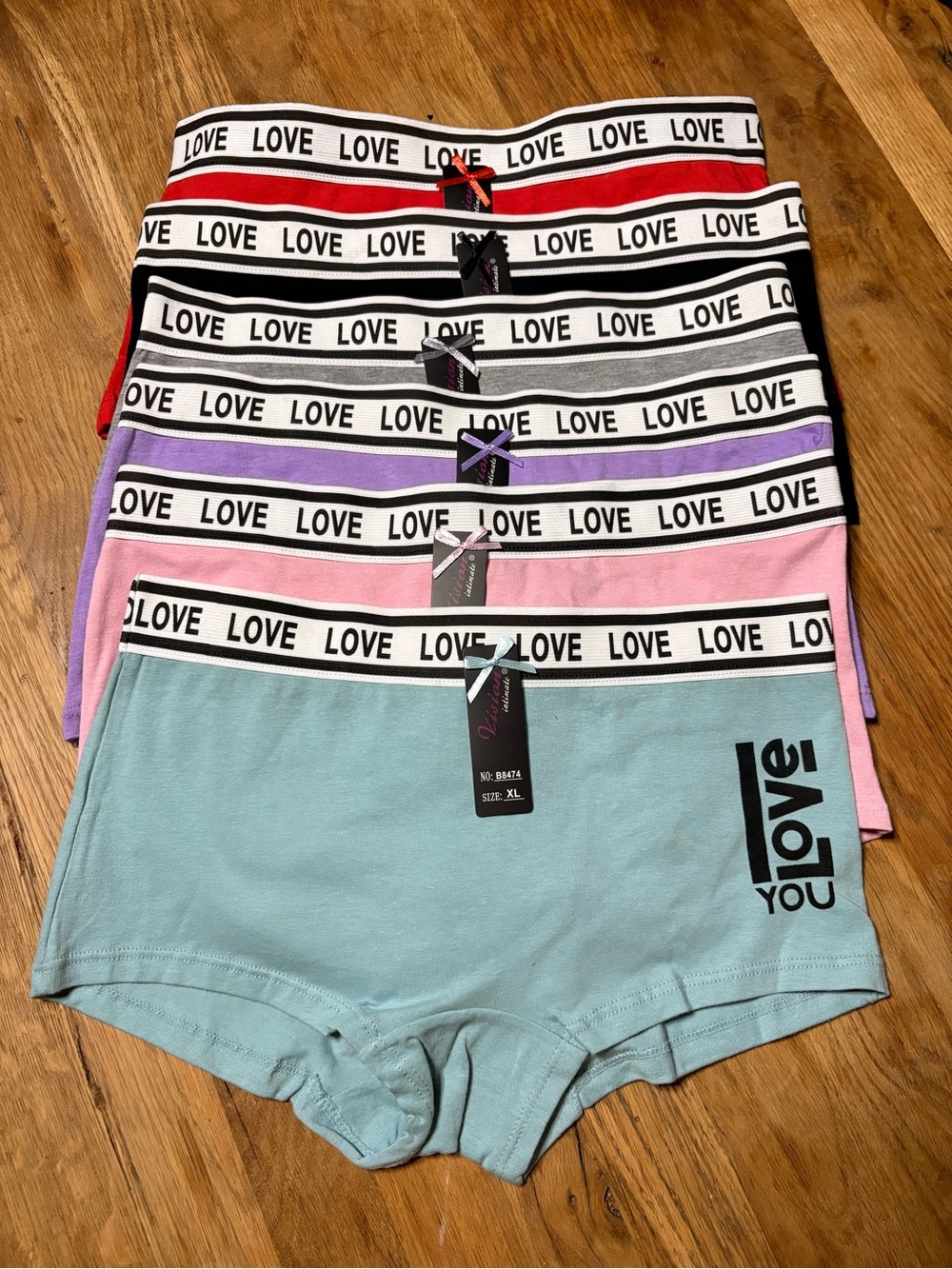 Vision intimates Women's Cotton Stretch Boyshorts